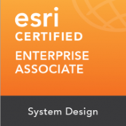 logo de la certification ESRI Enterprise Associate System Design