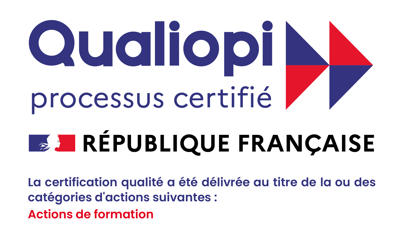 logo de la certification Qualiopi
